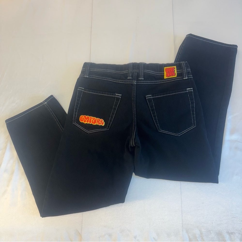 Empyre Raw Denim Black Sk8 Loose Fit Jeans Zumiez  Streetwear